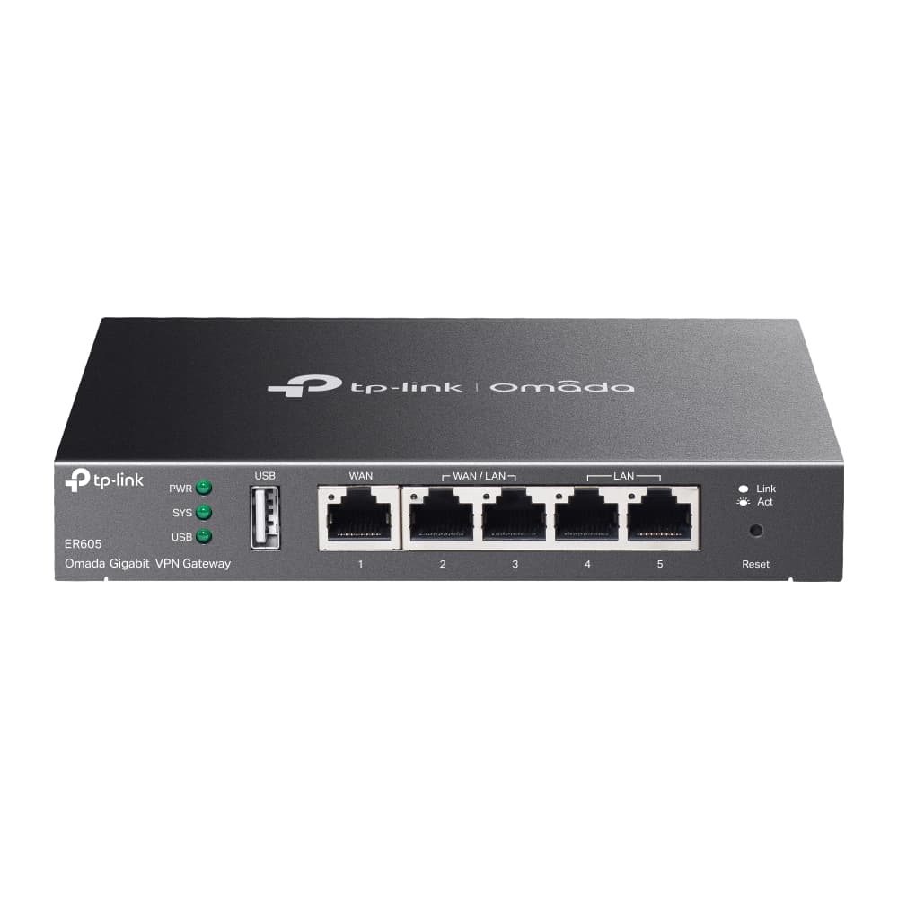 TP-Link ER605 - Omada Gigabit VPN Router, image 1 of 5